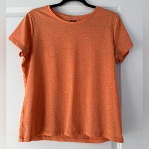 IZOD Women's Bright Orange Short Sleeve Tee